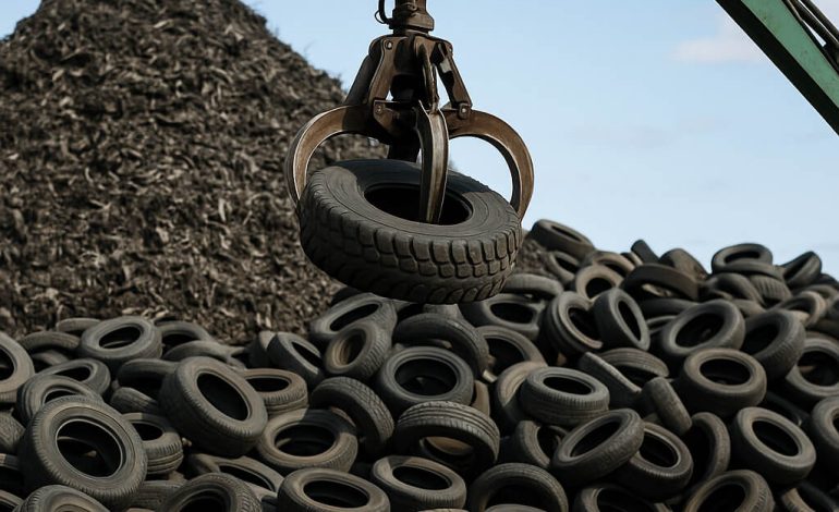  تولید روغن از تایرهای مستعمل